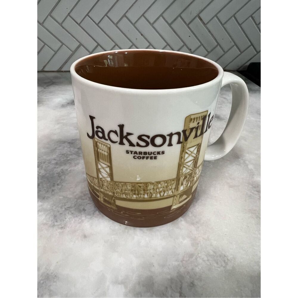 Collector Series 2009 STARBUCKS JACKSONVILLE FLORIDA Coffee Tea MUG 16 oz.